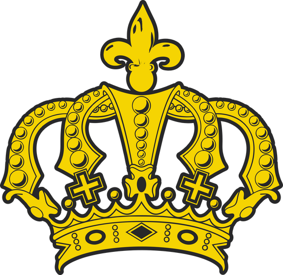 Golden Crown Illustration